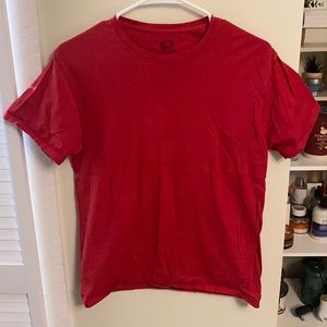 Size Small Fruit of the Loom Red Shirt